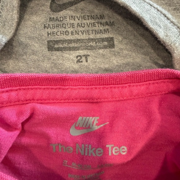 Nike Girls T Shirts and Black Shorts - Picture 3 of 3